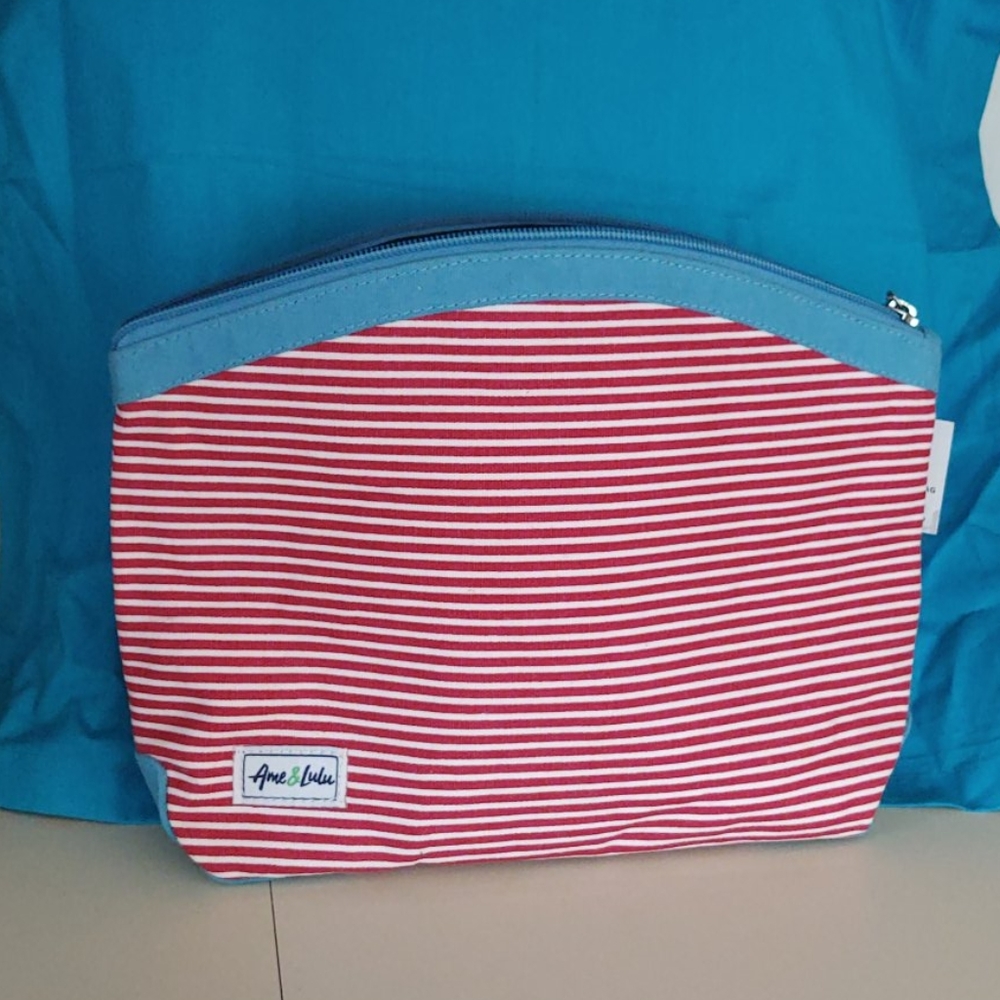 Canvas everything bag Ame and Lulu clutch, make up